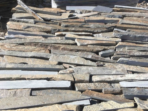 Горбушка златолит мультиколор для облицовки купить в Ивановской области