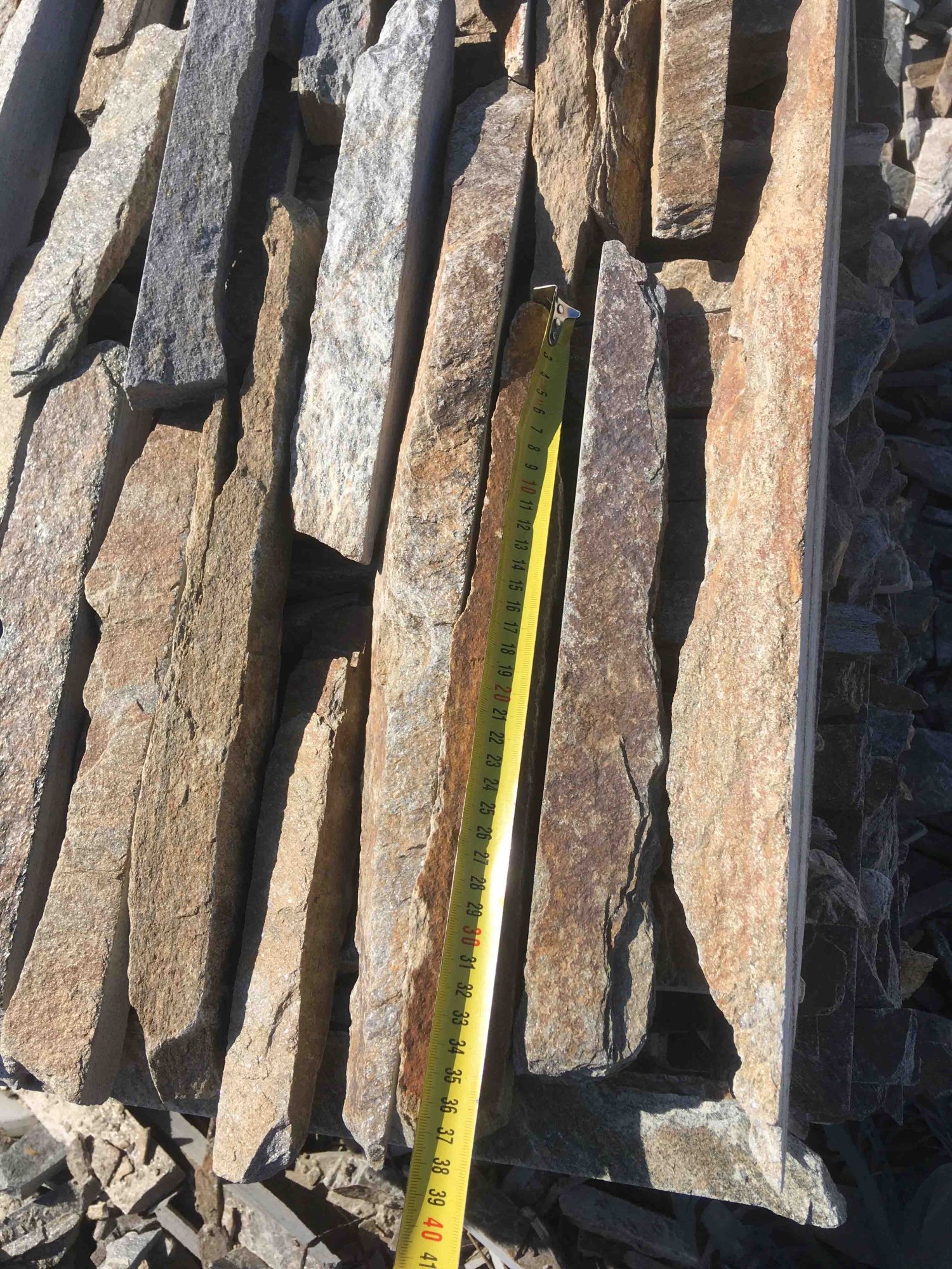 Горбушка златолит мультиколор для облицовки купить в Ивановской области