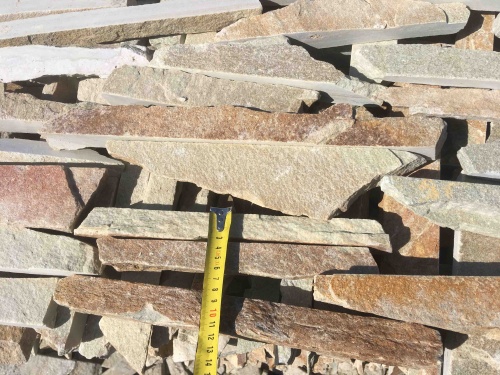 Горбушка златолит золотистый для облицовки купить в Ивановской области