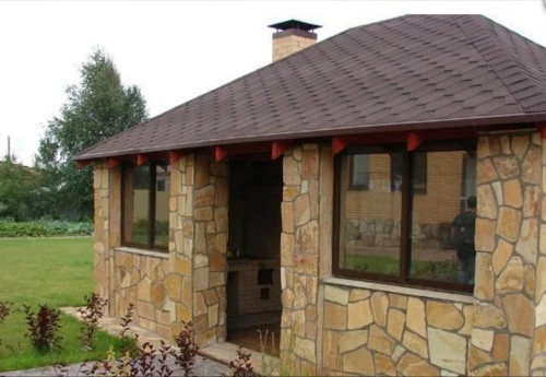 Плитняк златолит жёлтый для фасада 1,5-3 см купить в Ивановской области