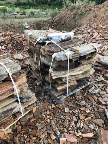 Плитняк кора дерева 50-100мм для пошаговых дорожек купить в Ивановской области