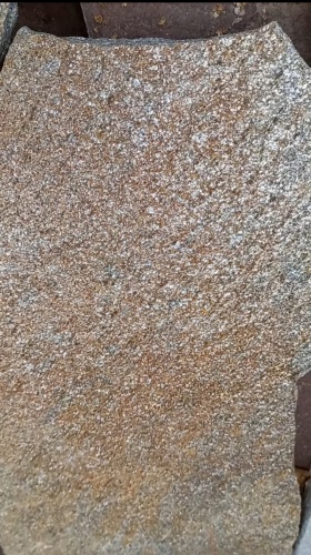 Плитняк златолит серебристый для цоколя, отмостки купить в Ивановской области