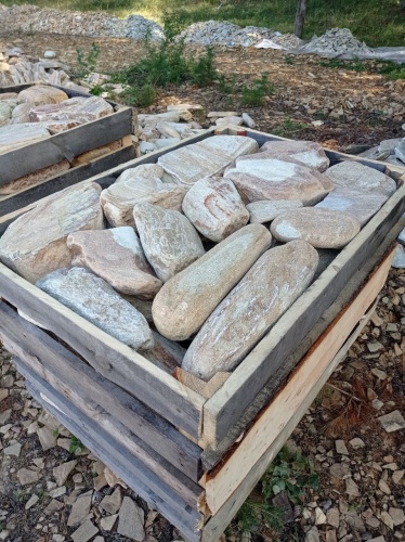 Златолит жёлтый, жёлто-зелёный глыбки и валуны для ланшафтного дизайна купить в Ивановской области