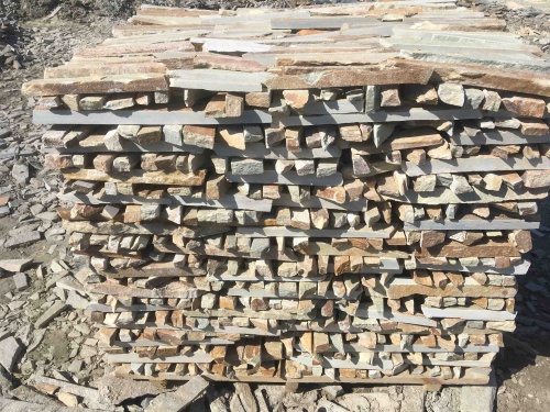 Горбушка златолит золотистый для облицовки купить в Ивановской области