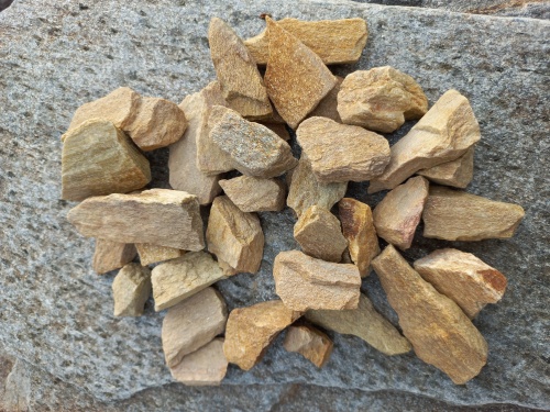 Златолит жёлтый декоративная каменная крошка купить в Ивановской области